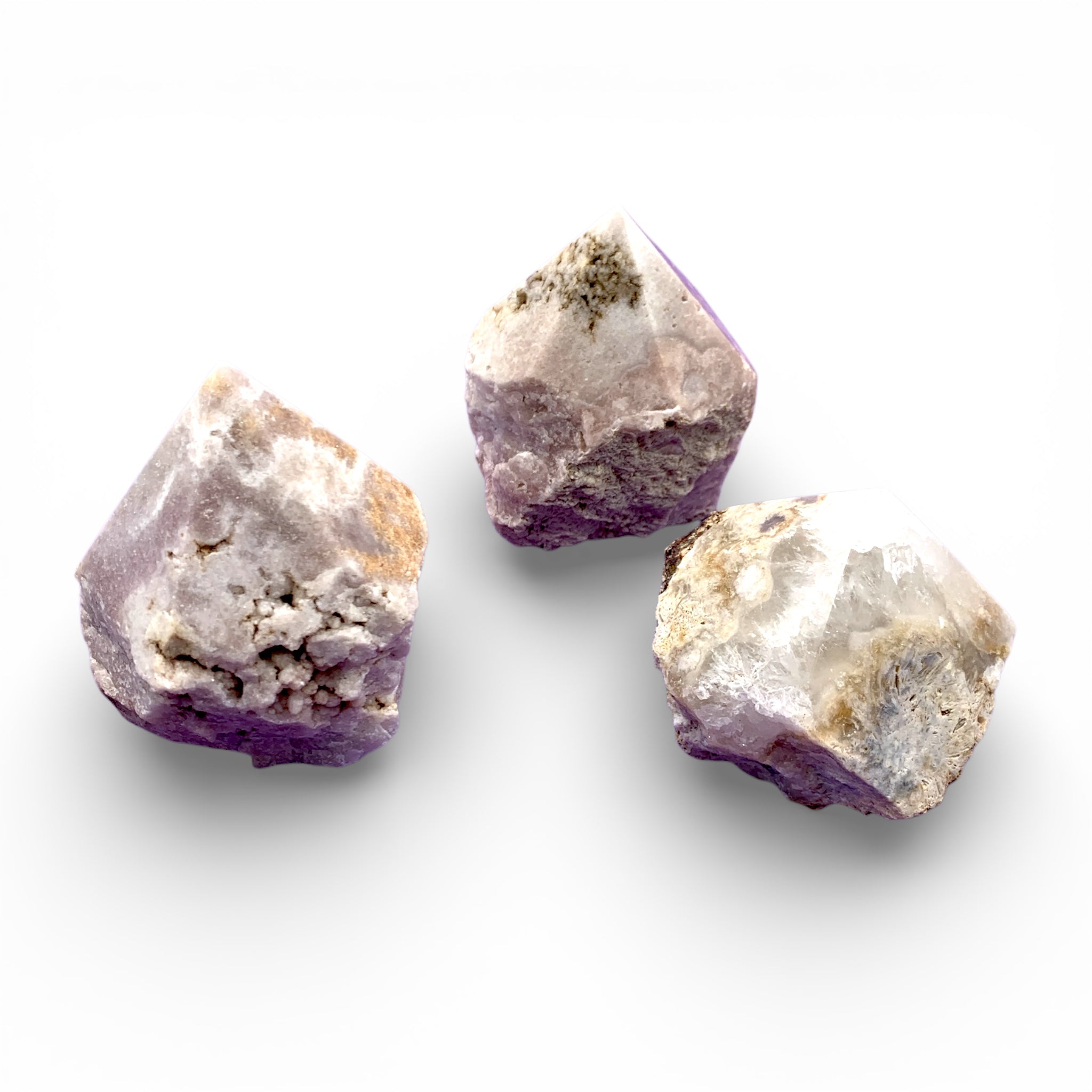 Rose Quartz Point Stand $100